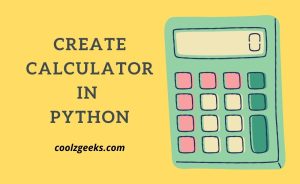 Create calculator in Python