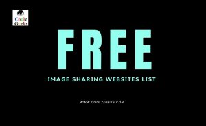 Free Image Sharing sites list