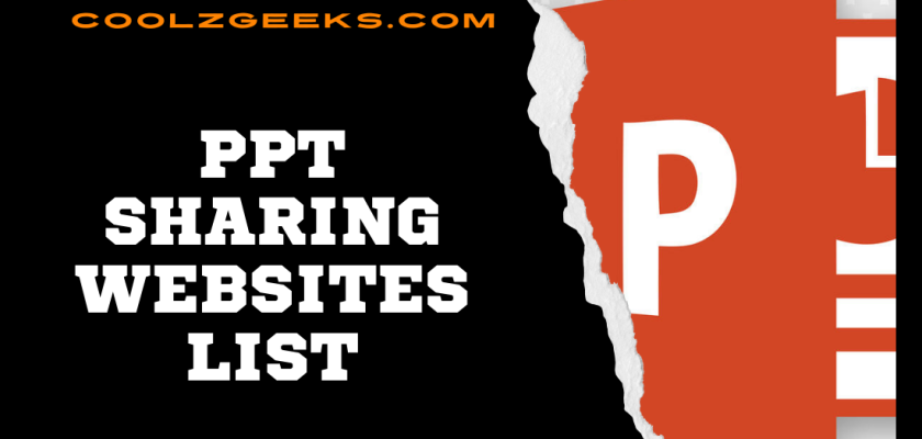 PPT Sharing Websites list