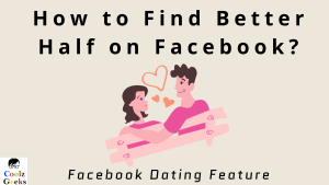 Facebook Dating Feature